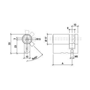 Halb Zylinder 17mm - VOX 4.4